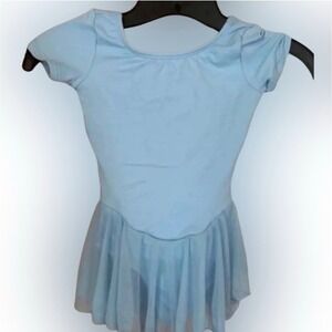 Body Wrappers Girls Blue Leotard Size 6X-7 NWT Dance Ballet Gymnastics